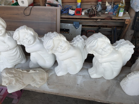 Matrita INGERAS STATUETA 50 cm H - set 2 bucati fata si spate [4]
