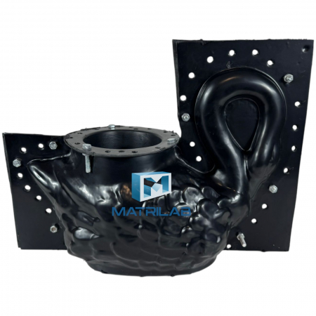 Matrite decoratiuni gradina - Matrita Lebada Ghiveci  44x34 cm - set 2 bucati fata si spate
