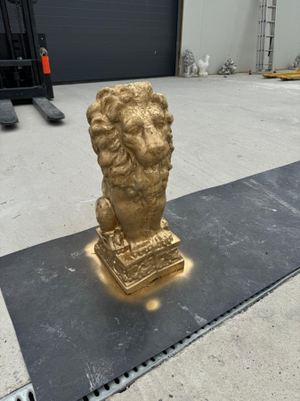 Matrita Leu statueta 60 cm H - set 2 bucati fata si spate [6]