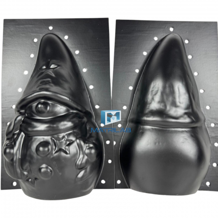 Matrite decoratiuni Craciun - Matrita SnowMan  39 cm H - set 2 bucati fata si spate
