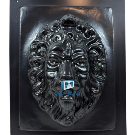 Matrite decoratiuni gradina - Matrita Cap de Leu  47x37x14 cm