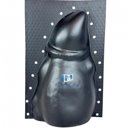 Matrita Om de Zapada mini  38 cm H - set 2 bucati fata si spate [7]