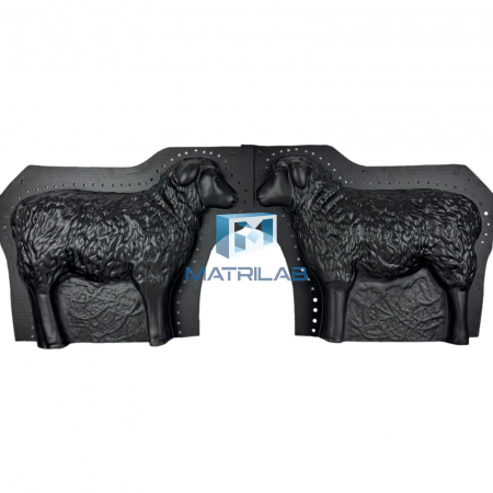 Matrite decoratiuni gradina - Matrita Oita 73x61 cm  - set 2 bucati fata si spate