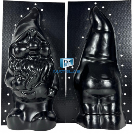 Matrite decoratiuni gradina - Matrita Pitic Mutulica 54 cm H - set 2 bucati fata si spate