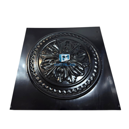 3D decorative FLORAL rosette mold PD-101 40 cm [2]