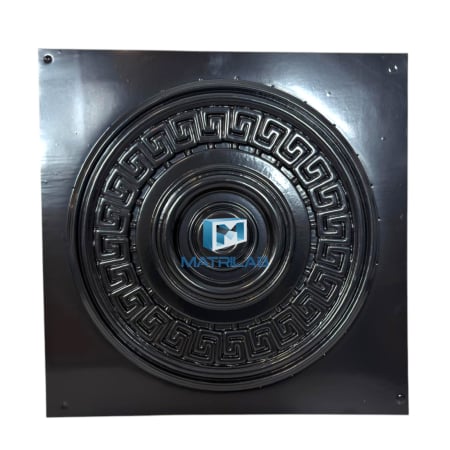 Decorative rosettes and baguette molds - 3D decorative VERSACE rosette mold PD-102 40 cm