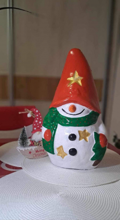 Matrita SnowMan  39 cm H - set 2 bucati fata si spate [1]