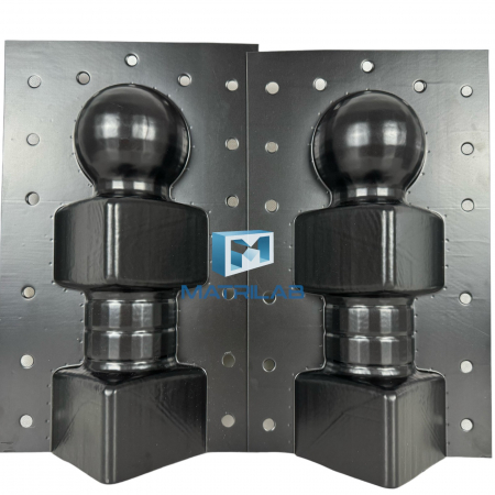 Matrite cruci - Matrita stalpisor decorativ SD-1 30x12x10 cm-Set 2 bucati