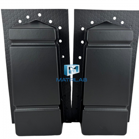 Matrite cruci - Matrita stalpisor mormant SD-9 37x15 cm-Set 2 bucati fata si spate