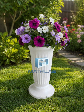 Flower vase mold 38 cm H [1]