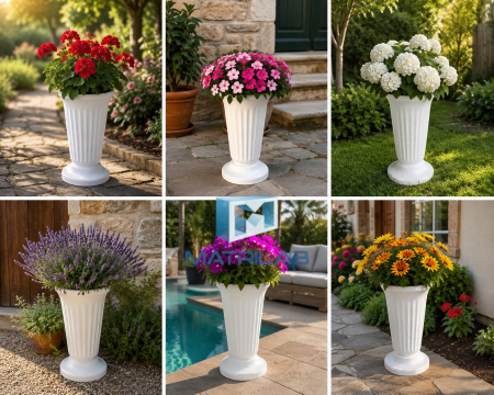 Flower vase mold 38 cm H [3]