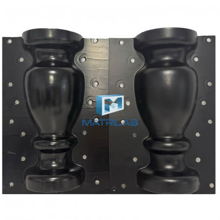 Matrite cruci - Matrita stalpisor decorativ SD-3 29.5x11.5x11 cm - set 2 bucati fata si spate