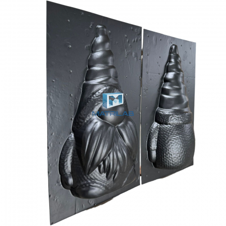 Matrite pitic gradina Gnom - set 2 bucati fata si spate 32.5x18x10 cm [9]