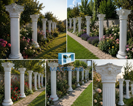 Set Matrita Coloane Romane LUXOR  din 3 elemente [2]