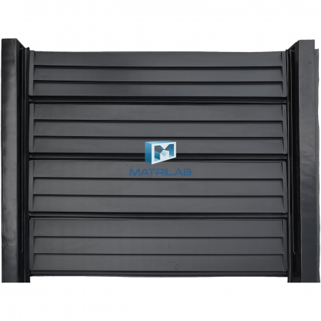 Set matrite gard - Set matrite gard panou complet cu 4 matrite de gard si 2 stalpi