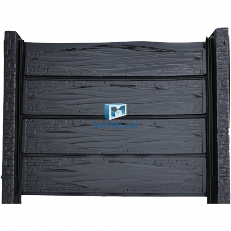 Set matrite gard panou complet cu 4 matrite de gard si 2 stalpi [1]