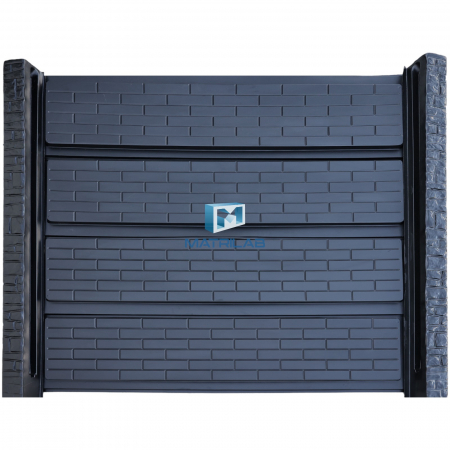 Set matrite gard - Set matrite gard panou complet cu 4 matrite de gard si 2 stalpi