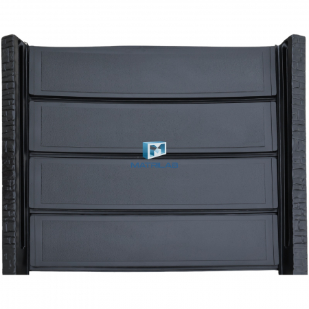 Set matrite gard - Set matrite gard panou complet cu 4 matrite de gard si 2 stalpi