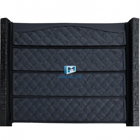 Set matrite gard panou complet cu 4 matrite de gard si 2 stalpi [1]