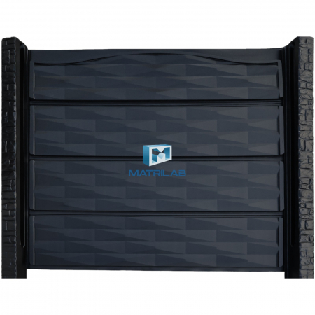 Set matrite gard - Set matrite gard panou complet cu 4 matrite de gard si 2 stalpi