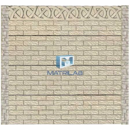 Set matrite gard - Set matrite gard panou complet cu 4 matrite de gard si 2 stalpi