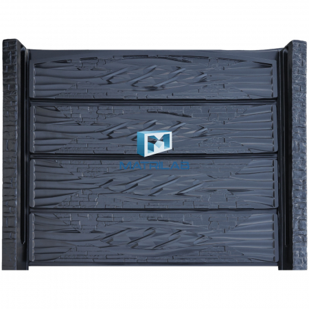 Set matrite gard panou complet cu 4 matrite de gard si 2 stalpi [2]