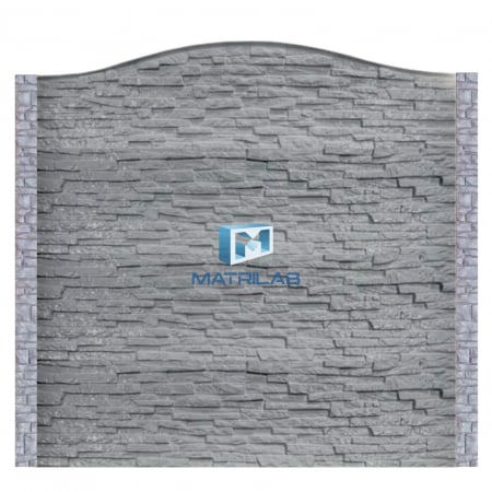 Set matrite gard - Set matrite gard panou complet cu 4 matrite de gard si 2 stalpi