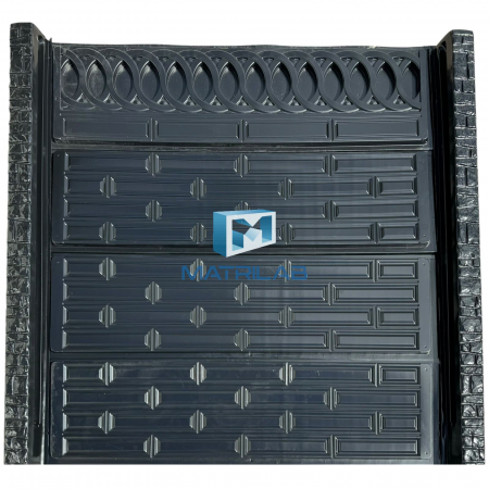 Set matrite gard - Set matrite gard panou complet cu 4 matrite de gard si 2 stalpi