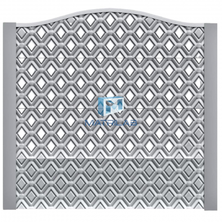Set matrite gard - Set matrite gard panou complet cu 4 matrite de gard si 2 stalpi