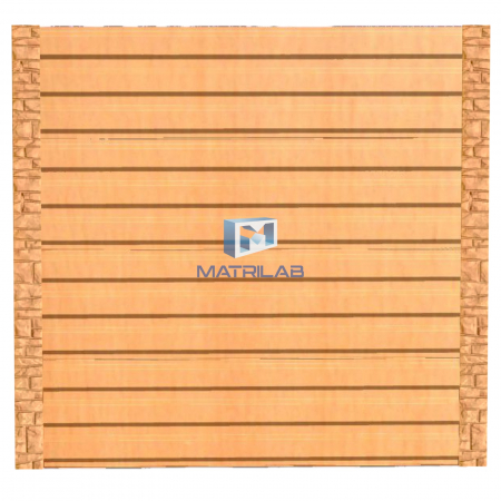 Set matrite gard - Set matrite gard panou complet cu 4 matrite de gard si 2 stalpi