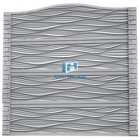 Set matrite gard - Set matrite gard panou complet cu 4 matrite de gard si 2 stalpi