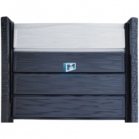 Set matrite gard panou complet cu 4 matrite de gard si 2 stalpi [2]