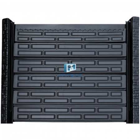 Set matrite gard - Set matrite gard panou complet cu 6 matrite de gard si 2 stalpi