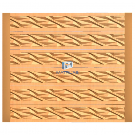 Set matrite gard - Set matrite gard panou complet cu 6 matrite de gard si 2 stalpi