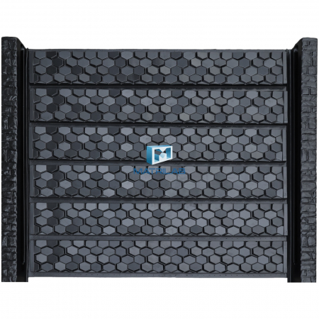 Set matrite gard - Set matrite gard panou complet cu 6 matrite de gard si 2 stalpi