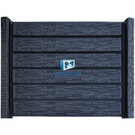 Set matrite gard - Set matrite gard panou complet cu 6 matrite de gard si 2 stalpi