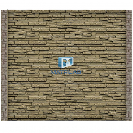 Set matrite gard - Set matrite gard panou complet cu 6 matrite de gard si 2 stalpi - PIATRA NOUA PUISOR