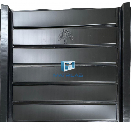 Set matrite gard - Set matrite gard panou complet cu 6 matrite de gard si 2 stalpi
