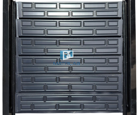 Set matrite gard - Set matrite gard panou complet cu 6 matrite de gard si 2 stalpi - PREMIUM PUISOR