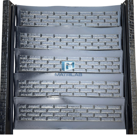 Set matrite gard panou complet cu 6 matrite de gard si 2 stalpi - puisor PRESIDENT