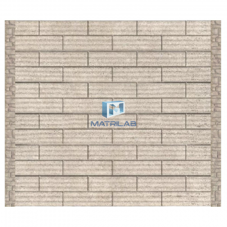 Set matrite gard - Set matrite gard panou complet cu 6 matrite de gard si 2 stalpi - TRAVERTIN 3