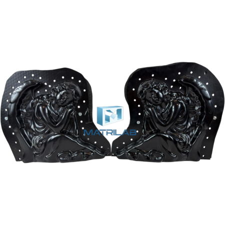 Set 2 matrite INGERASI care dorm stanga si dreapta 50 cm H