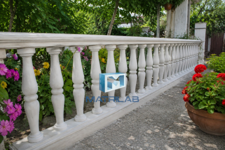 Set matrite stalpisori si balustrada balcon -  2 matrite stalpisori si o matrita balustrada [1]